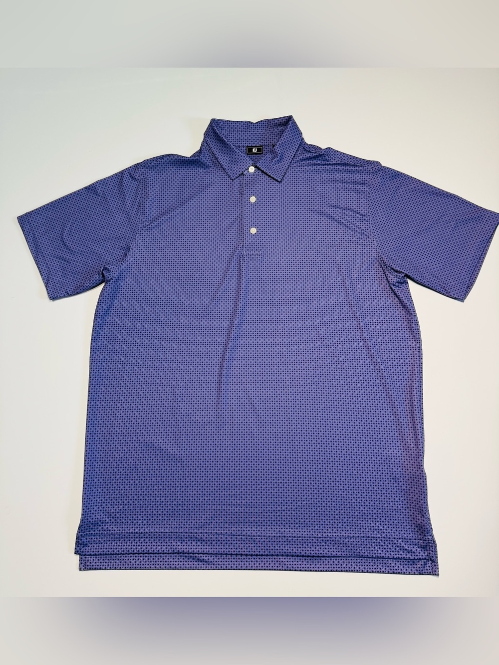 FootJoy Mens XL Purple Golf Polo Shirt Short Sleeve Stretch